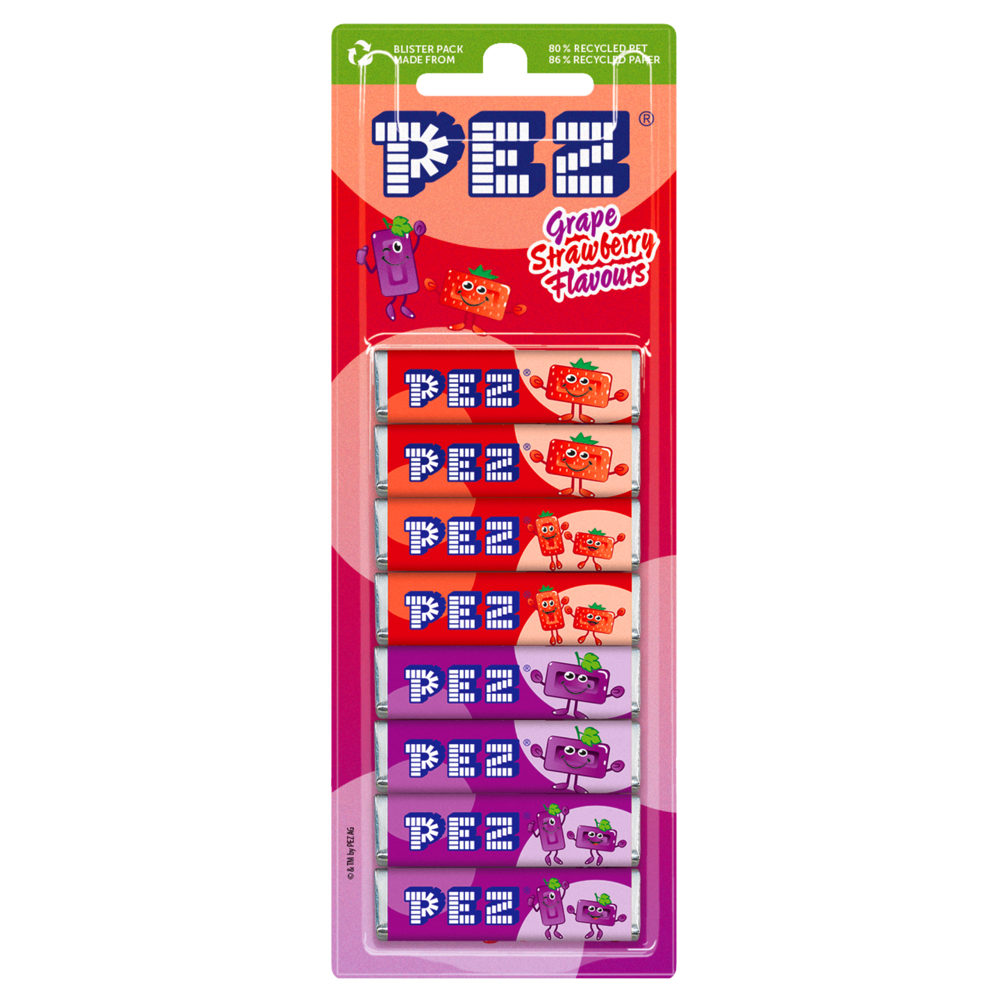 PEZ Candies Grape Strawberry