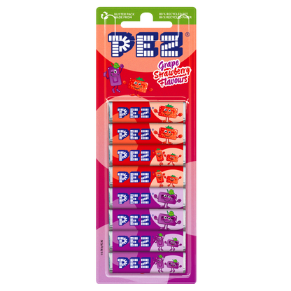 PEZ Candies Grape Strawberry