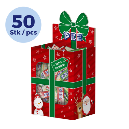 PEZ Bonbons Weihnachten in einer Vorratsbox