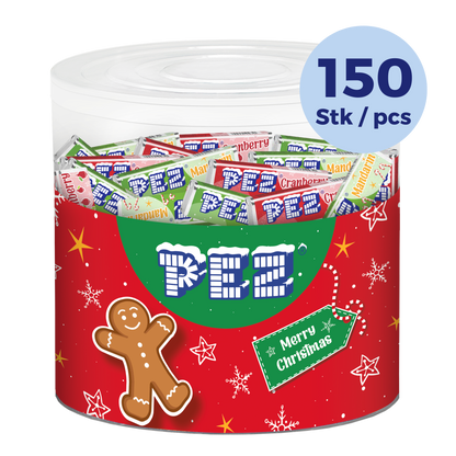 PEZ Weihnachtsbonbons Vorratsbox