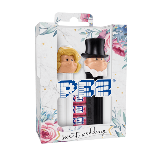 pez-geschenk-brautpaar-blond