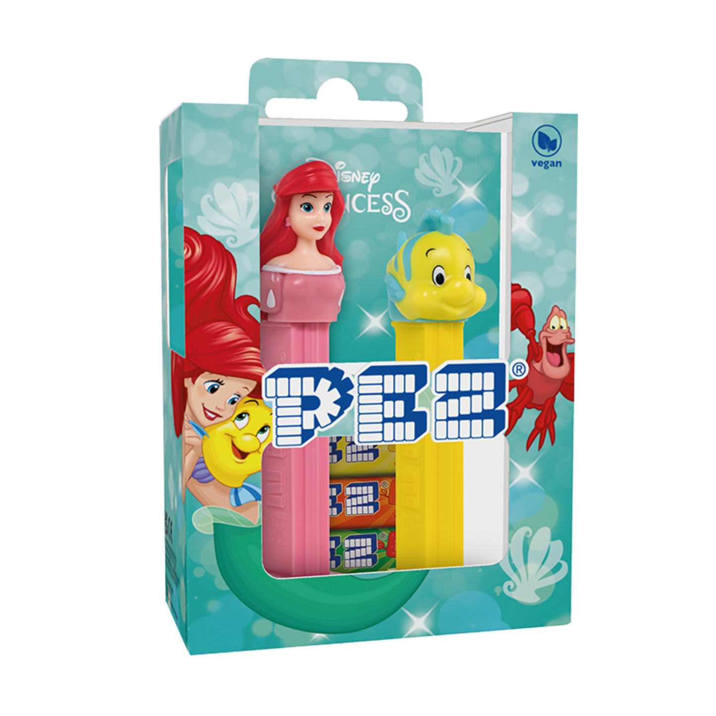 PEZ Geschenkset Little Mermaid (Arielle und Fabius)