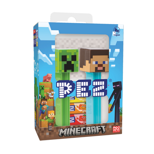 PEZ  Gift set Minecraft (Creeper & Steve)