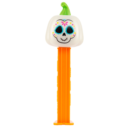 PEZ Dispenser Skull Pumpkin
