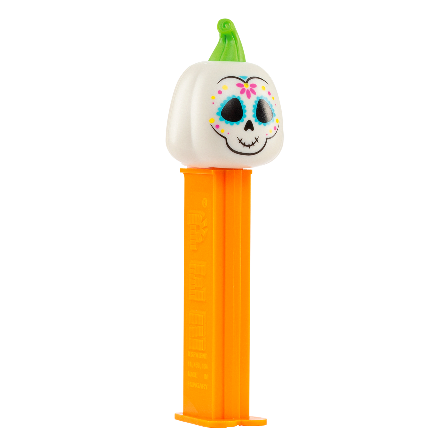 PEZ Dispenser Skull Pumpkin