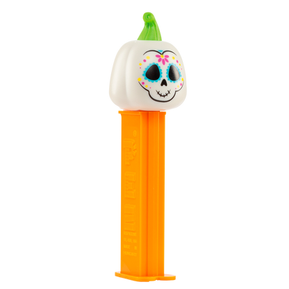 PEZ Dispenser Skull Pumpkin
