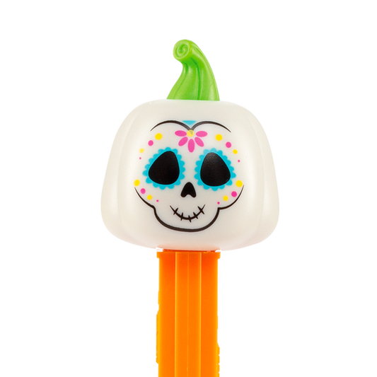 PEZ Dispenser Skull Pumpkin