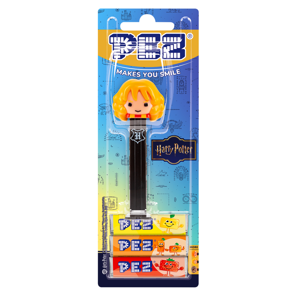 PEZ Spender von Hermine, verpackt zusammen mit PEZ Bonbons