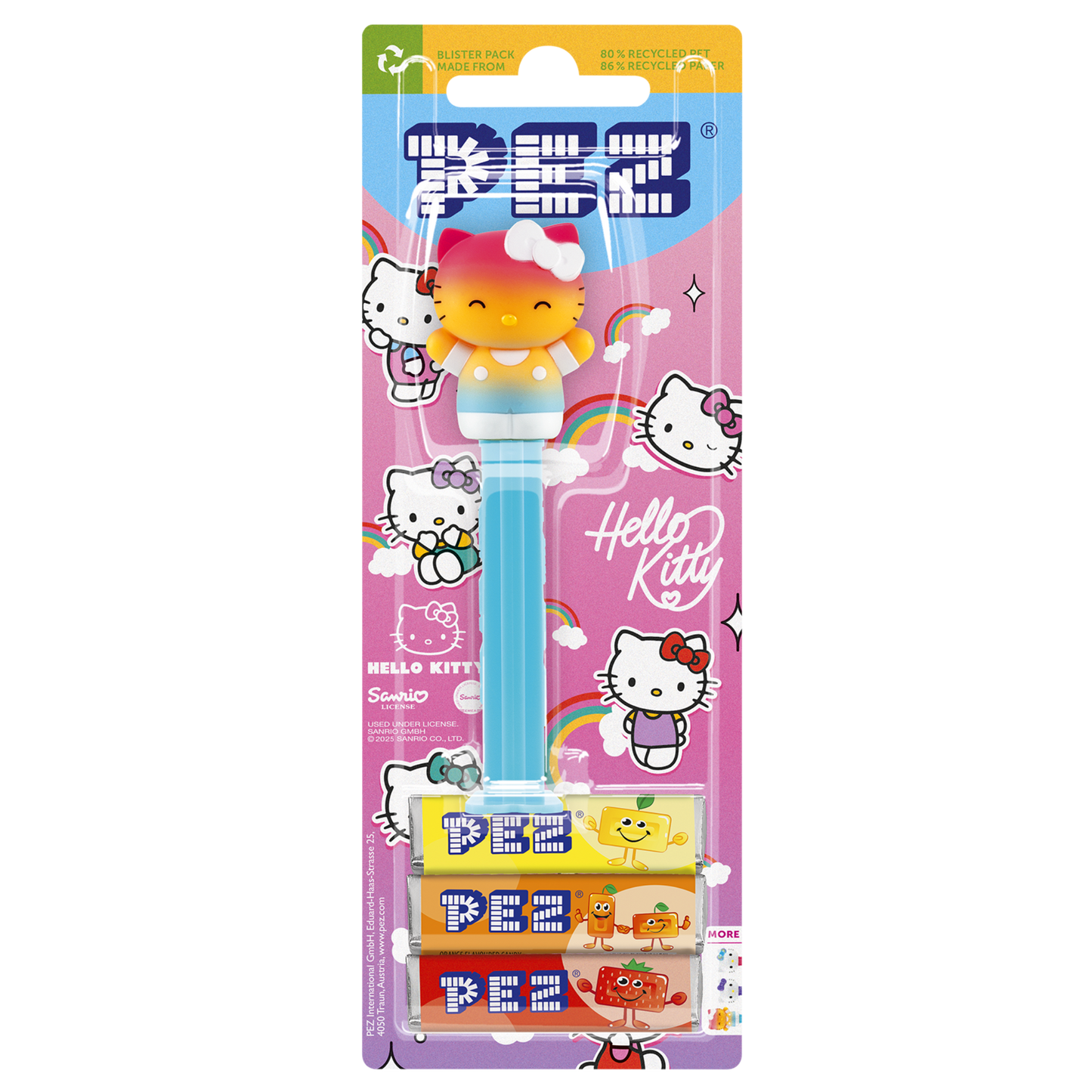 PEZ Spender Regenbogen-Kitty