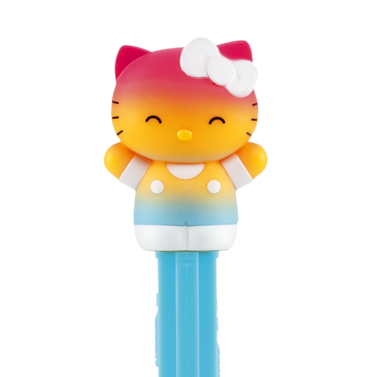 PEZ Spender von Hello Kitty in Regenbogen-Farben