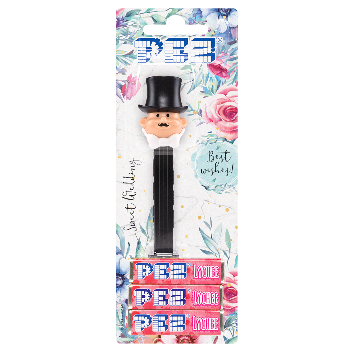 PEZ Dispenser Groom with moustache