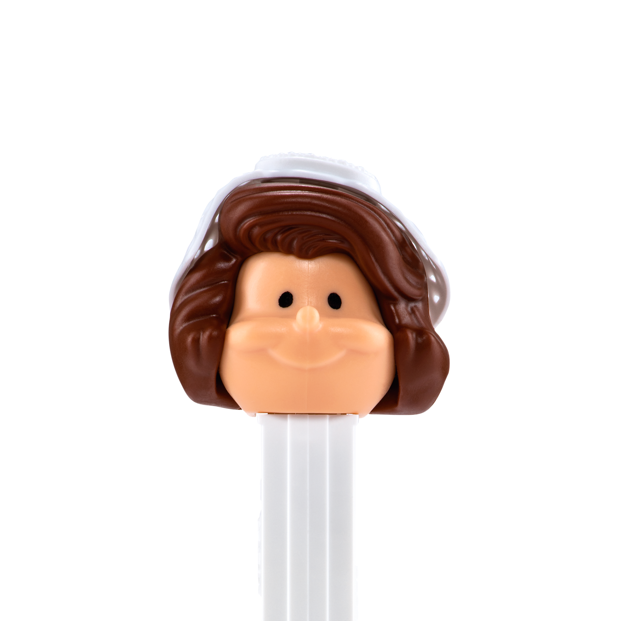 PEZ Braut Spender mit braunen Haaren