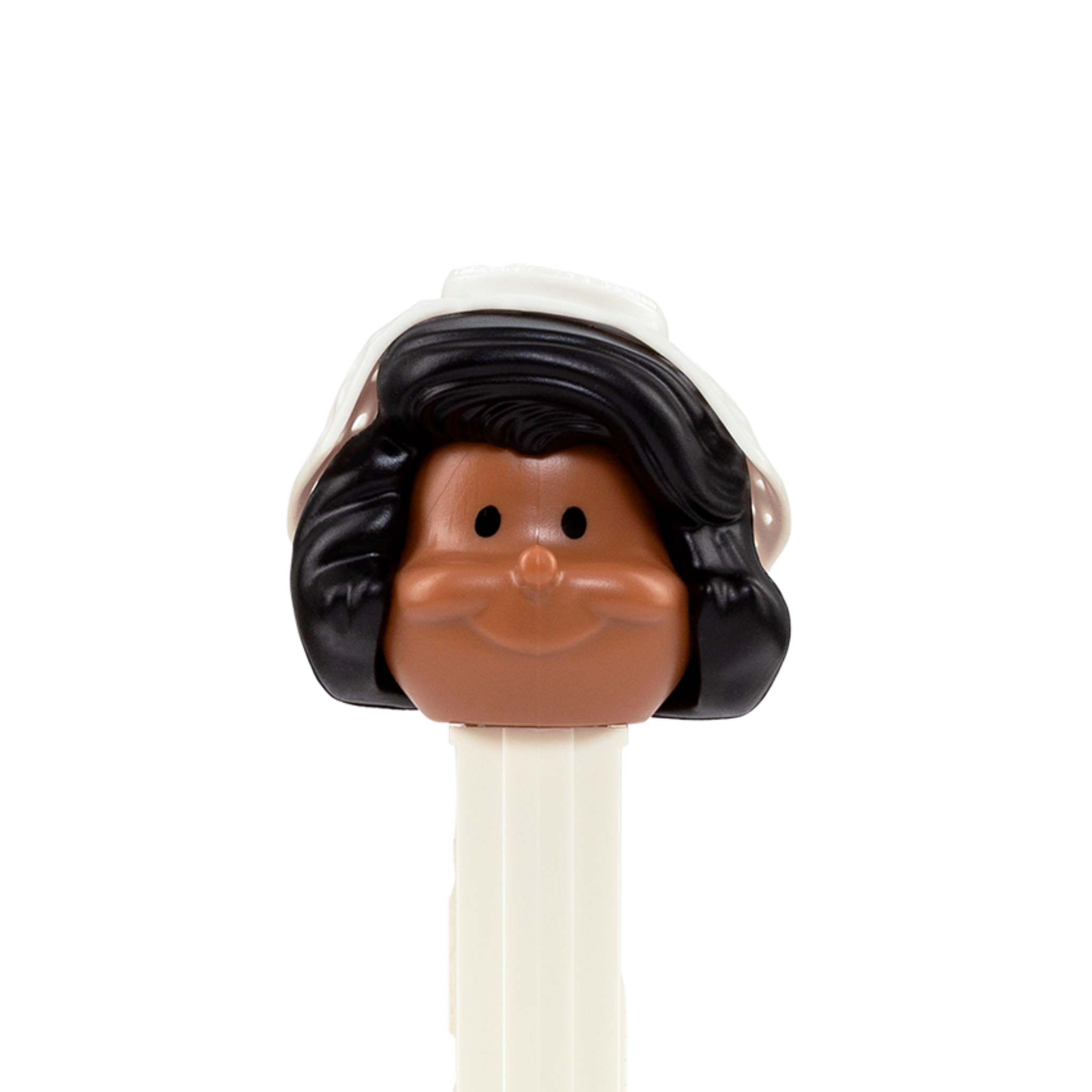 PEZ Braut Spender mit schwarzen Haaren und dunklem Teint