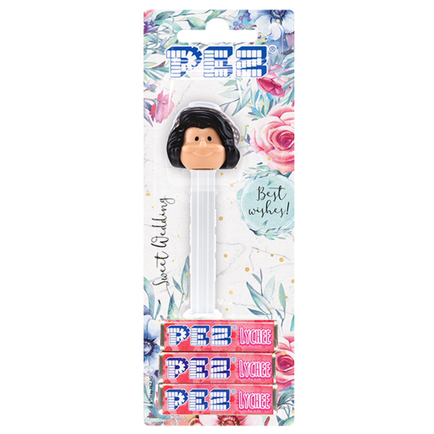 PEZ Dispenser Bride - Hair color black
