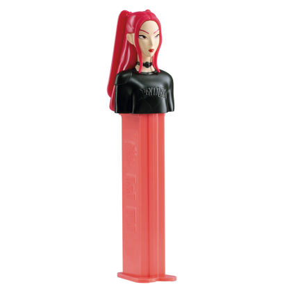 PEZ-Spender von Mira aus KPop Demon Hunters in seitlicher Ansicht.