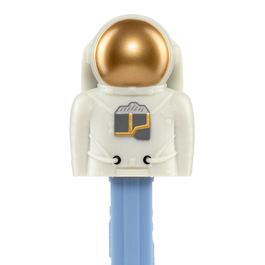 PEZ Spender mit Astronauten, Detail-Ansicht