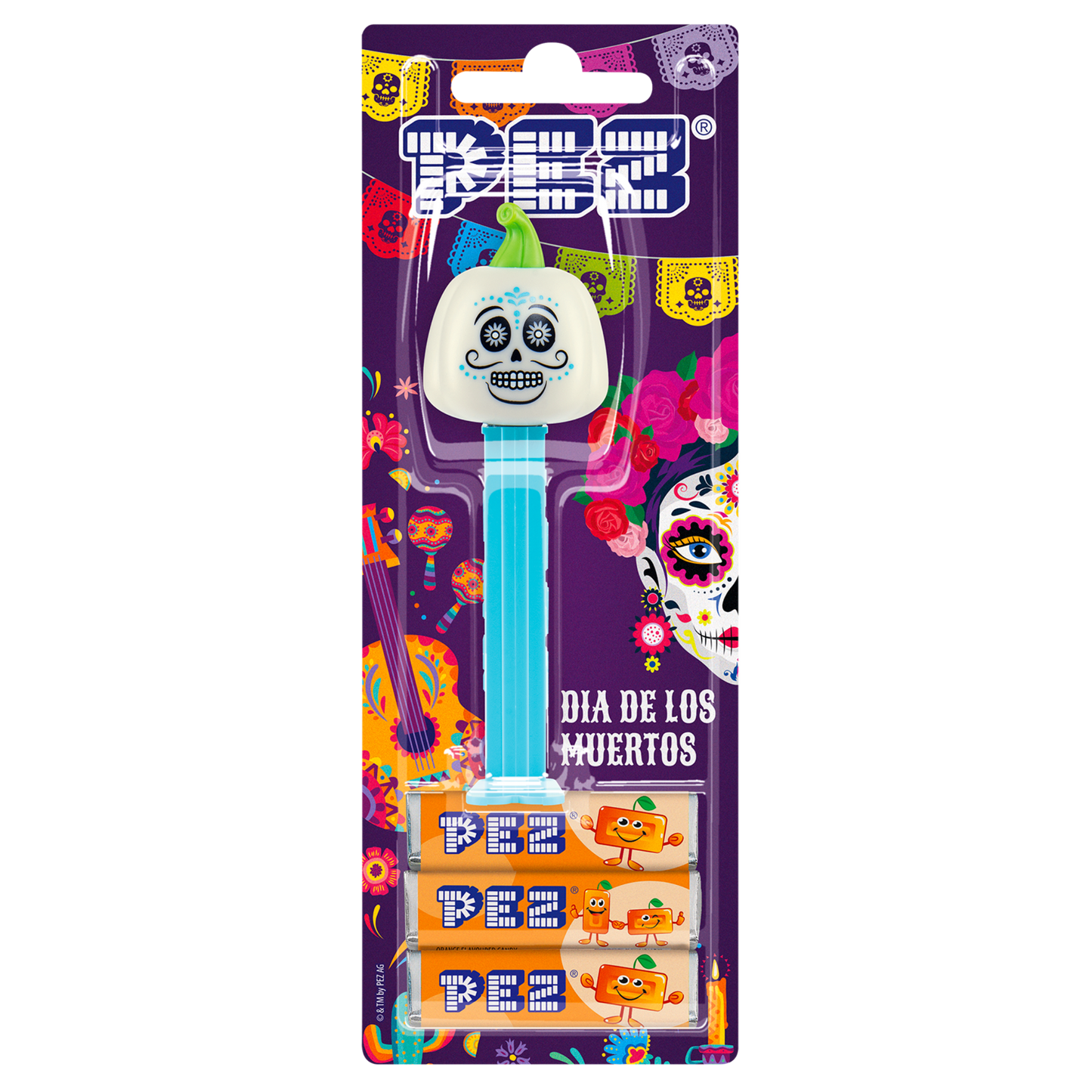 PEZ Special Pumpkin Dia De Los Muertos