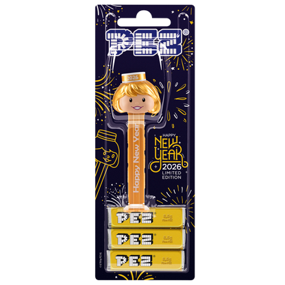 PEZ Special Gold PEZ Girl New Year 2026