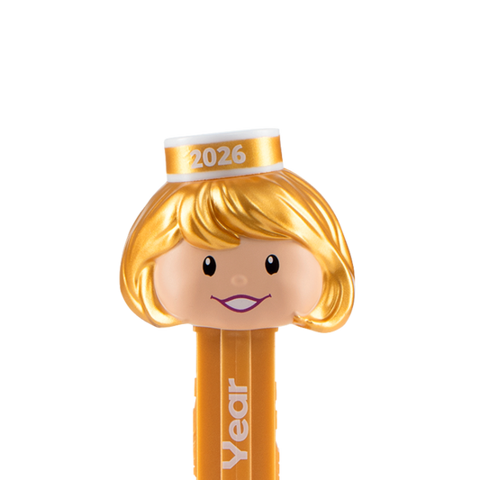 PEZ Special Gold PEZ Girl New Year 2025
