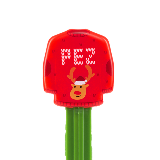 PEZ Special Ugly Christmas Sweater red