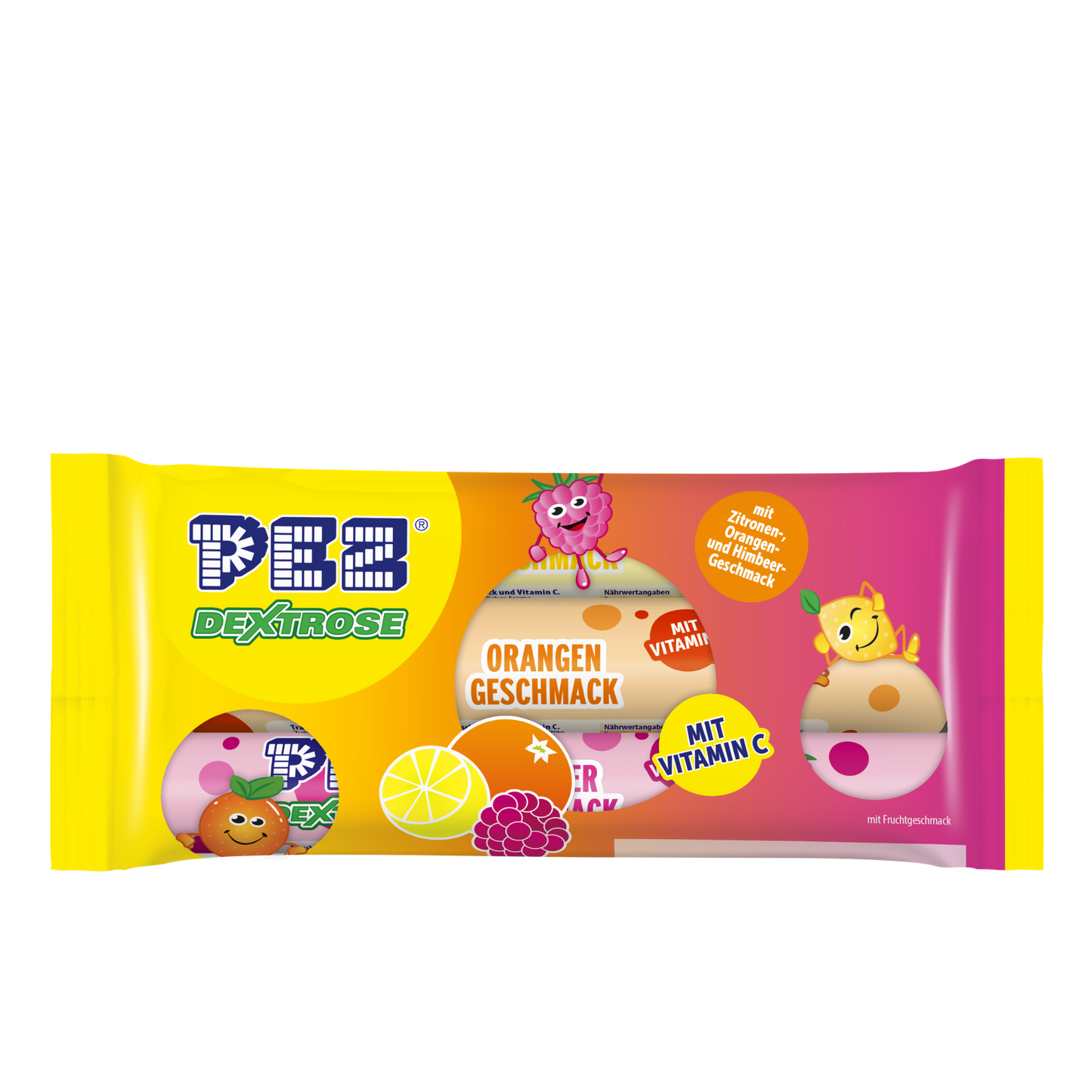 PEZ Traubenzucker-Rollen 3-pack (3x42g)