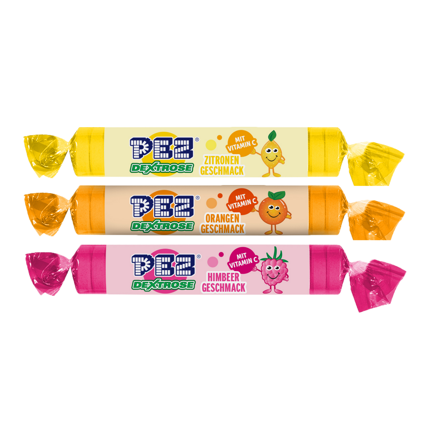 PEZ Traubenzucker-Rollen 3-pack (3x42g)