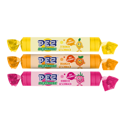 PEZ Traubenzucker-Rollen 3-pack (3x42g)