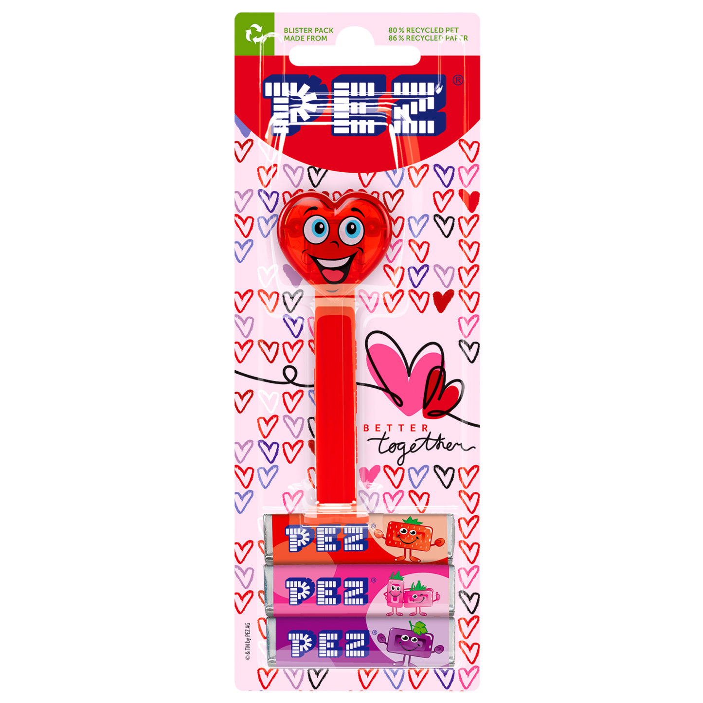 PEZ Spender Fröhliches Herz