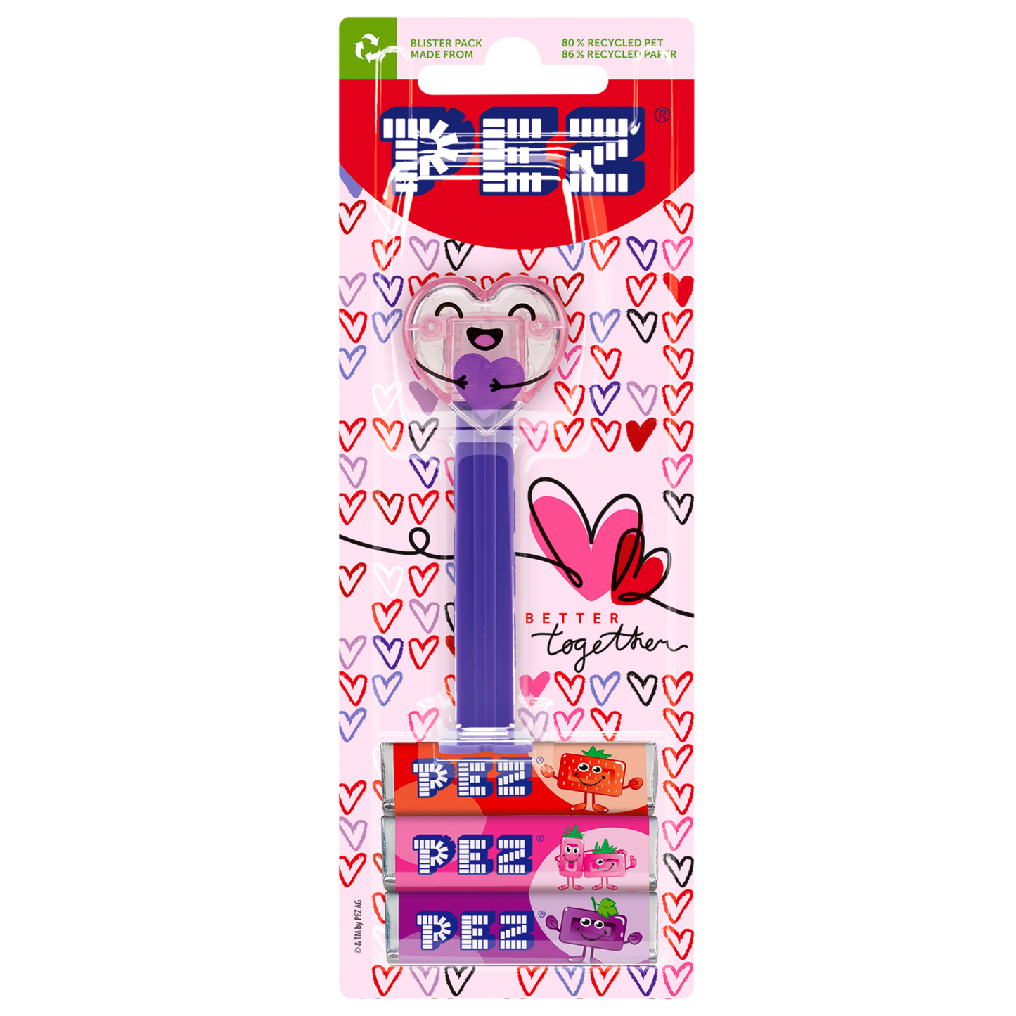 PEZ Spender Umarmendes Herz