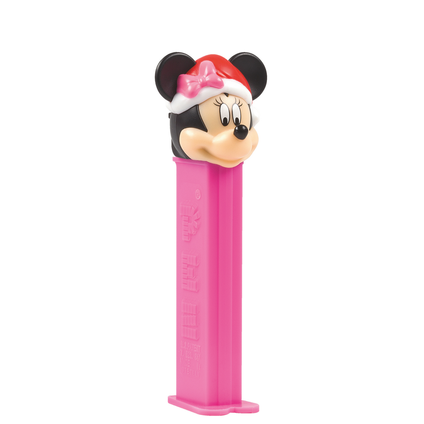PEZ Spender Minnie Santa Mütze