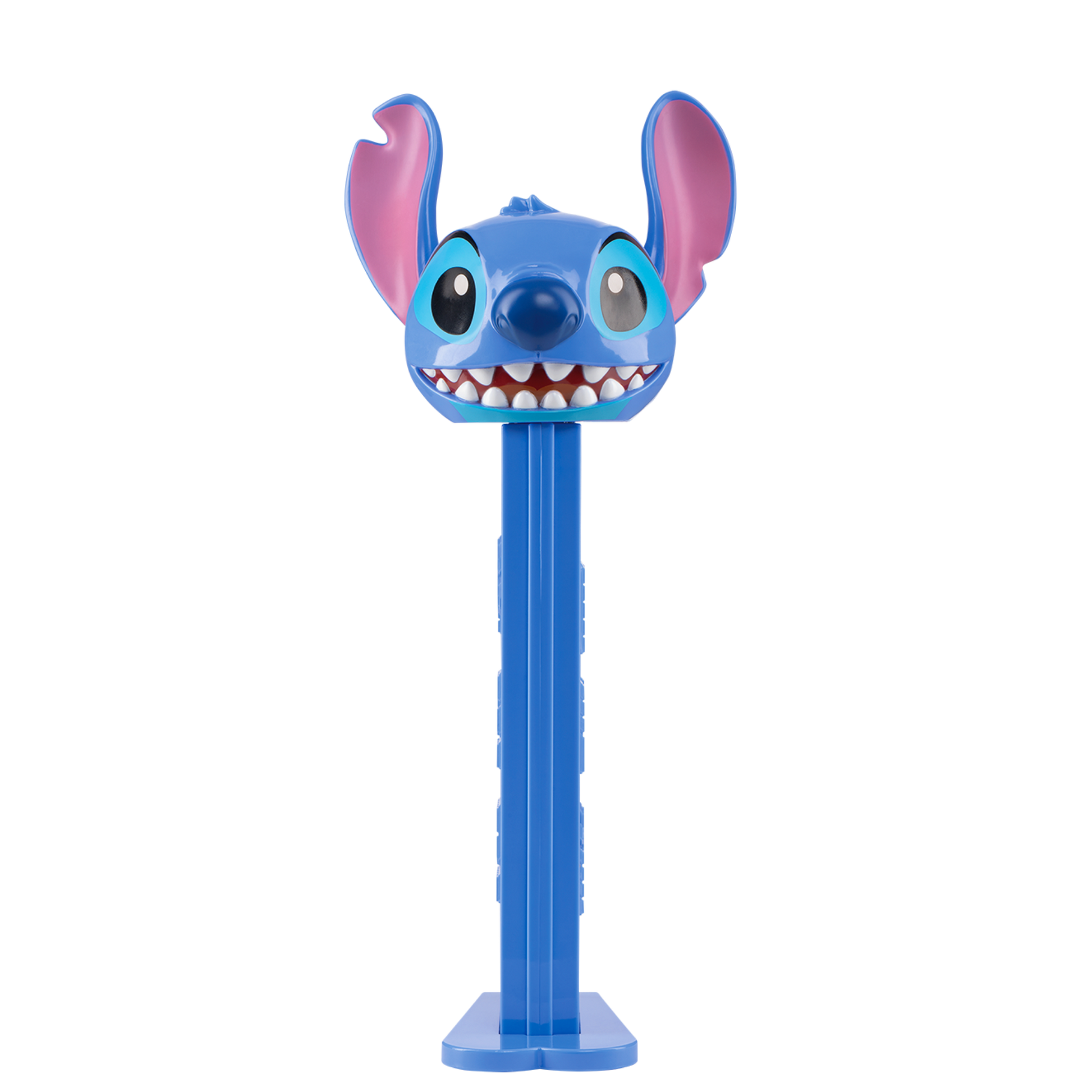Blauer PEZ-Spender in Form von Stitch aus Disney,