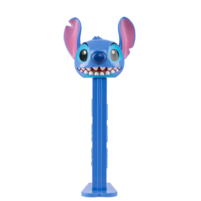 Blauer PEZ-Spender in Form von Stitch aus Disney,